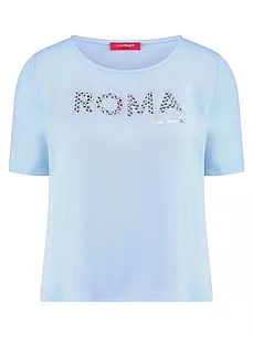 Rundhals-Shirt Laura Biagiotti Roma blau günstig online kaufen