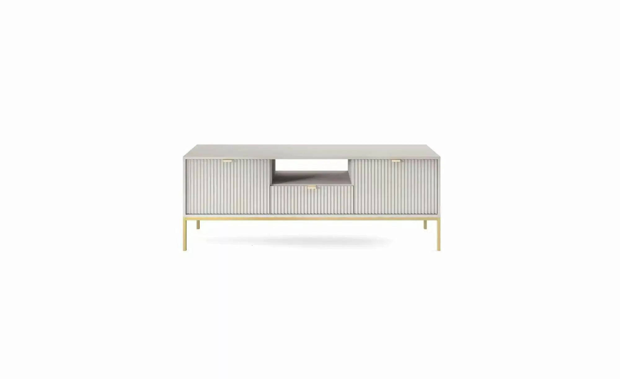 Lowboard  Nova ¦ grau ¦ Maße (cm): B: 154 H: 56 Kommoden & Sideboards > Low günstig online kaufen