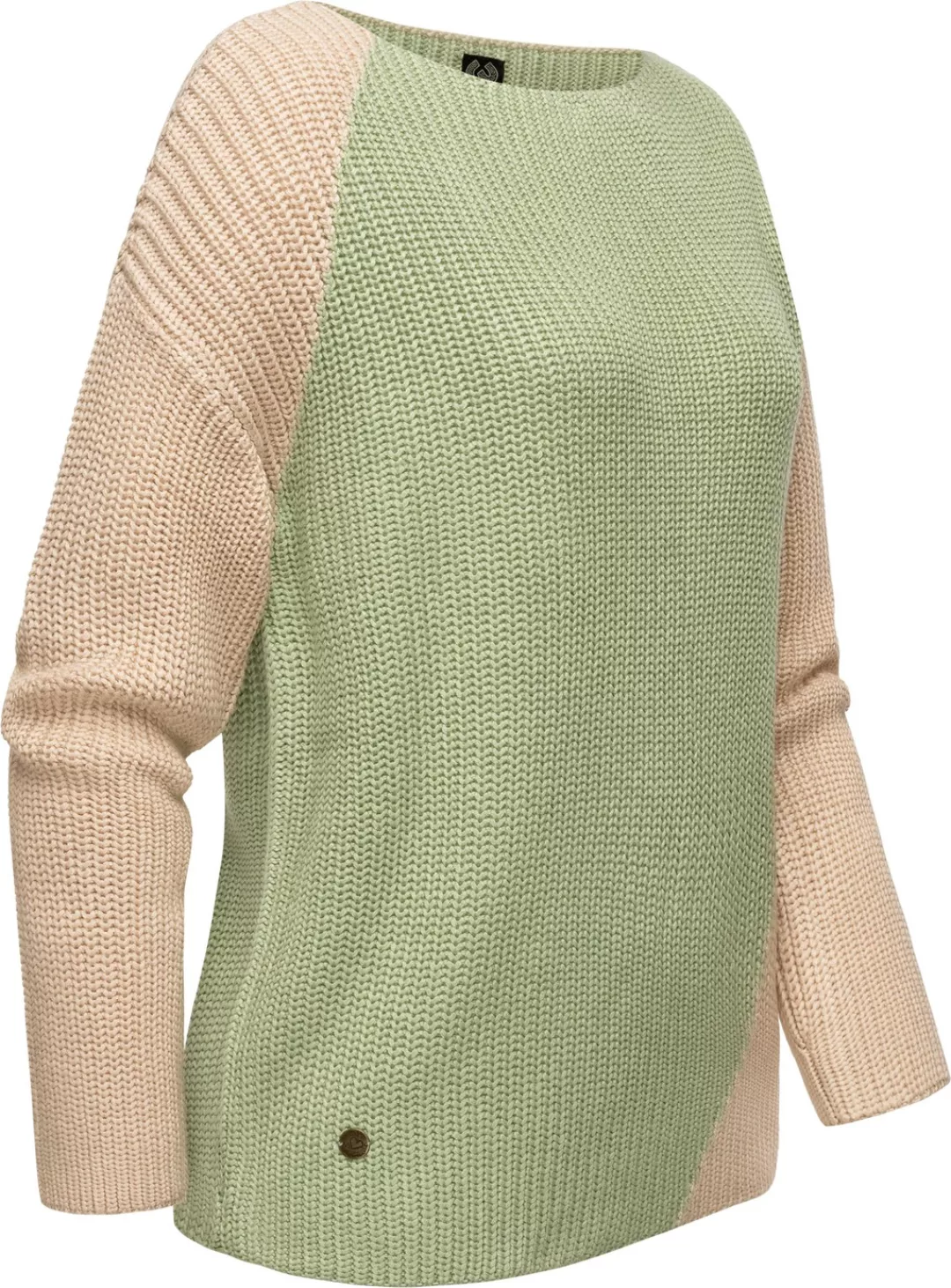 Ragwear Strickpullover Ebbeline-Block Damen Pullover aus Strick günstig online kaufen