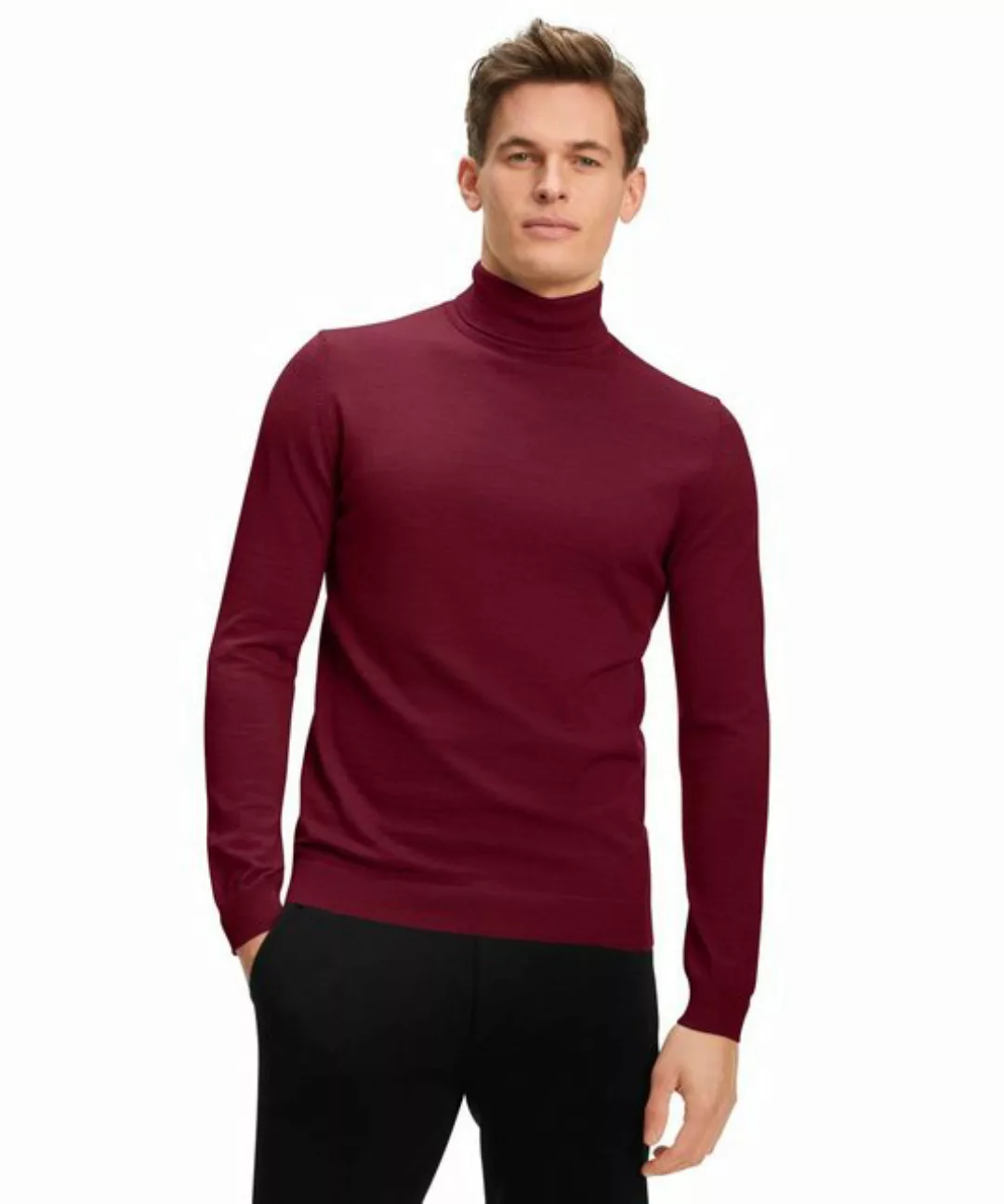 FALKE Strickpullover aus reiner, extrafeiner Merinowolle günstig online kaufen