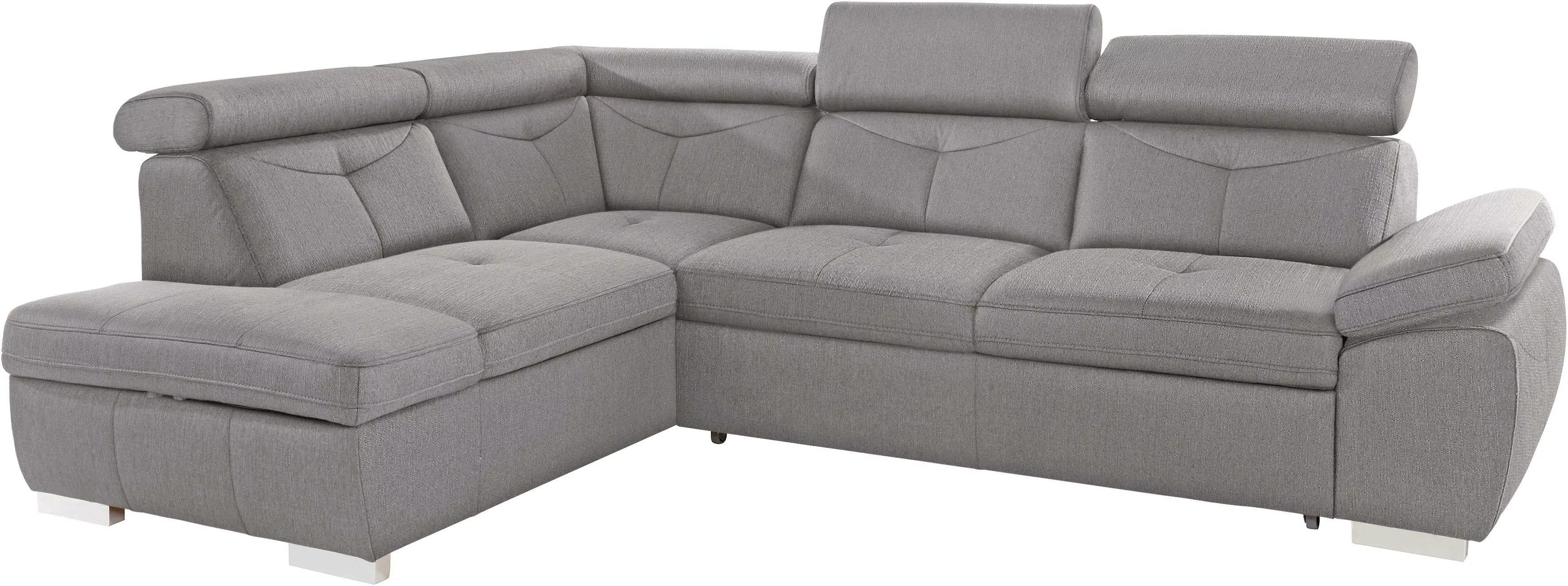 exxpo - sofa fashion Ecksofa "Spring, L-Form", wahlweise mit Bettfunktion u günstig online kaufen