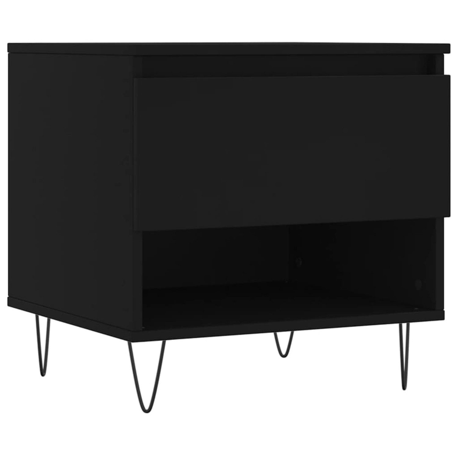 vidaXL Couchtisch Schwarz 50x46x50 cm Holzwerkstoff Modell 1 günstig online kaufen