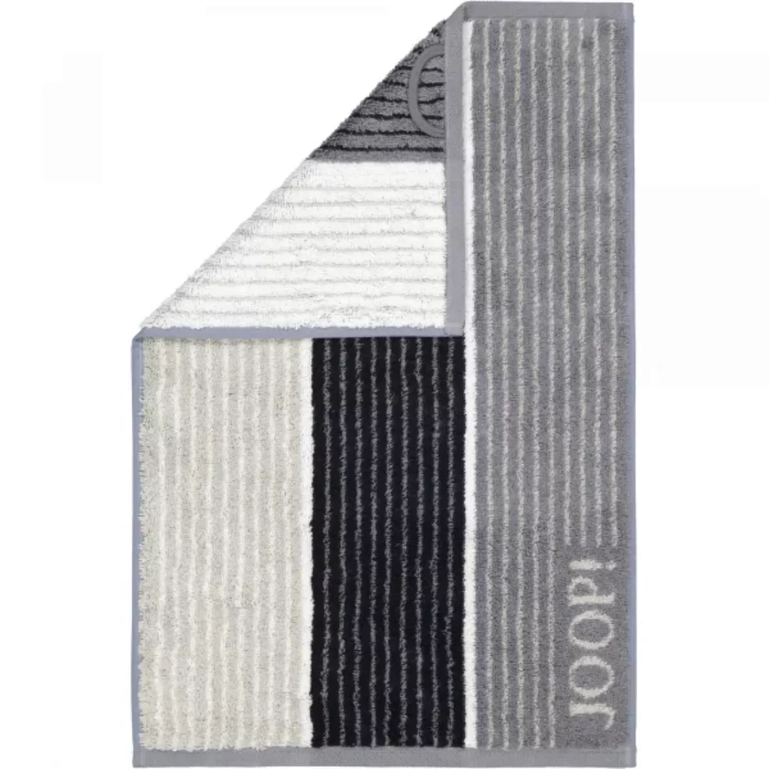 JOOP! Signature Lines 1658 - Farbe: Schwarz - 97 - Gästetuch 30x50 cm günstig online kaufen