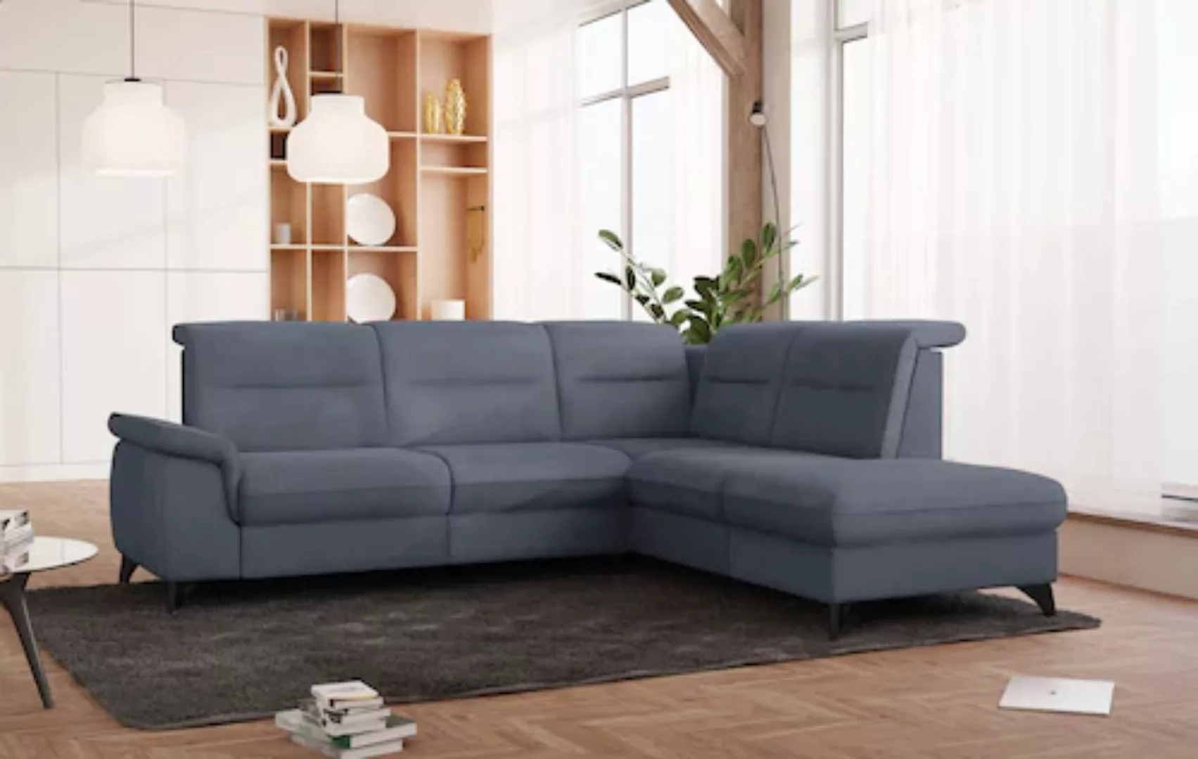 sit&more Ecksofa »Astoria L-Form«, wahlweise mit motorischer Relaxfunktion günstig online kaufen