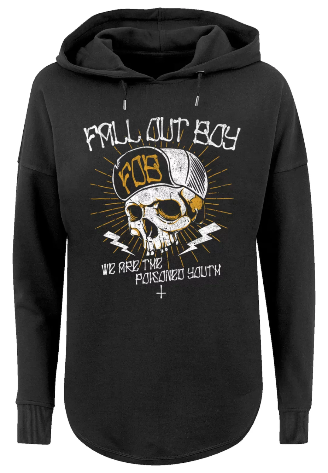 F4NT4STIC Kapuzenpullover "Fall Out Boy Chest Youth Skull", Premium Qualitä günstig online kaufen