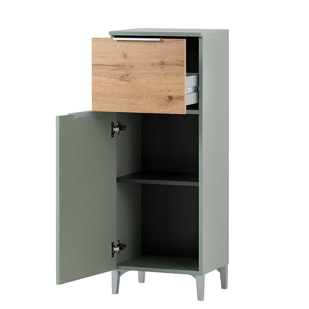 Badezimmermidischrank im Skandi Design 110 cm hoch günstig online kaufen