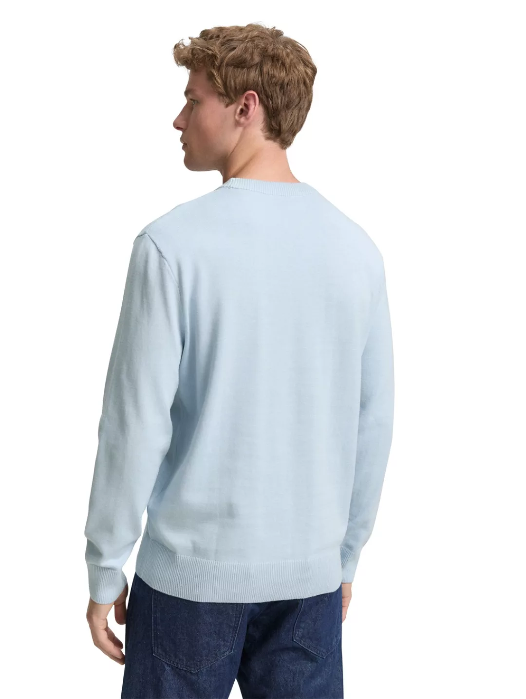 TOM TAILOR Denim Strickpullover, in melierter Optik günstig online kaufen
