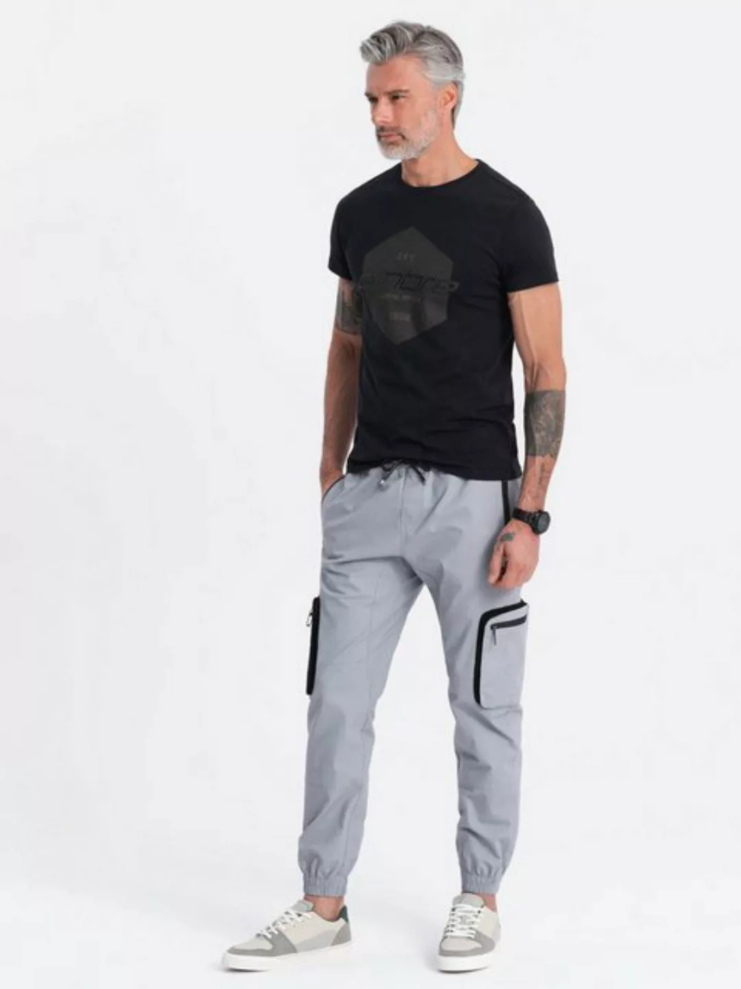 OMBRE Cargohose CARGO-Hose für Herren mit Reißverschlusstaschen günstig online kaufen