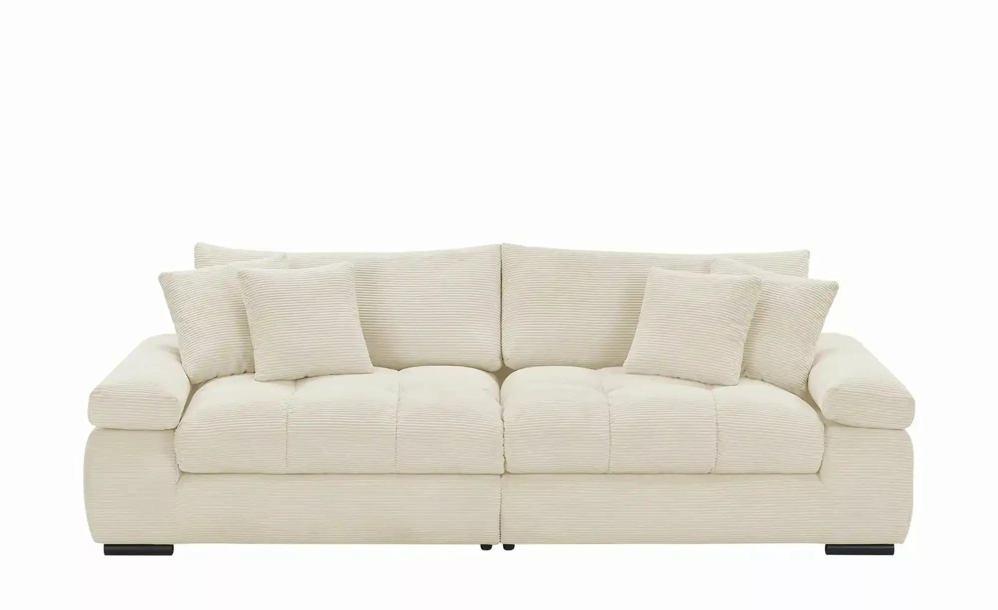 bobb Big Sofa  Hella ¦ creme ¦ Maße (cm): B: 262 H: 96 T: 140 Polstermöbel günstig online kaufen