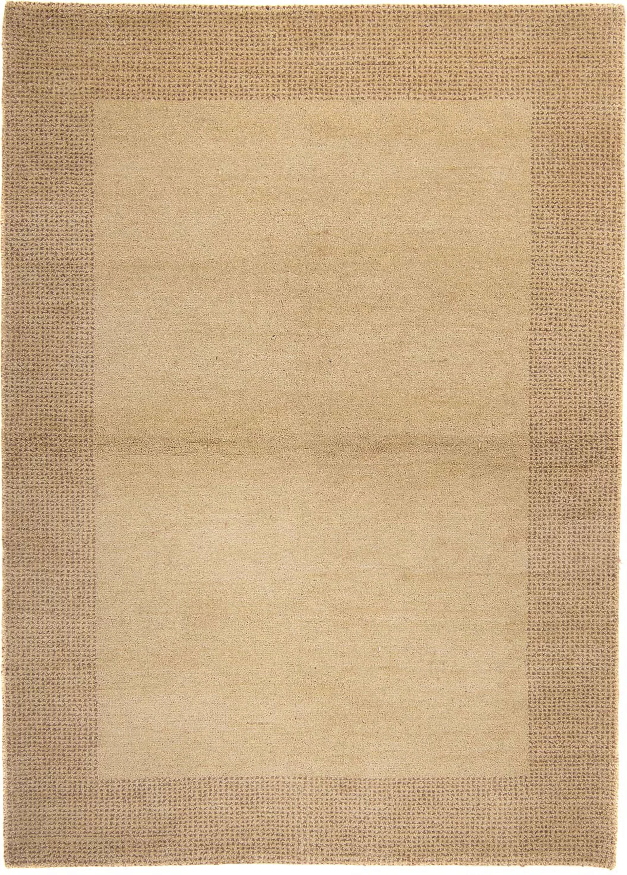 morgenland Wollteppich »Gabbeh - Indus - 180 x 120 cm - beige«, rechteckig, günstig online kaufen