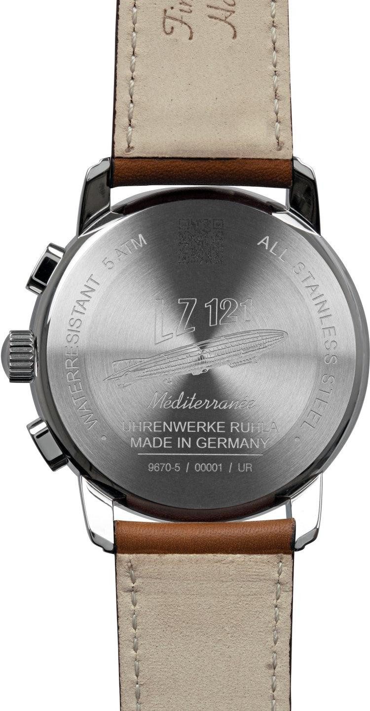 ZEPPELIN Chronograph Herrenuhr Mediterranee, Made in günstig online kaufen