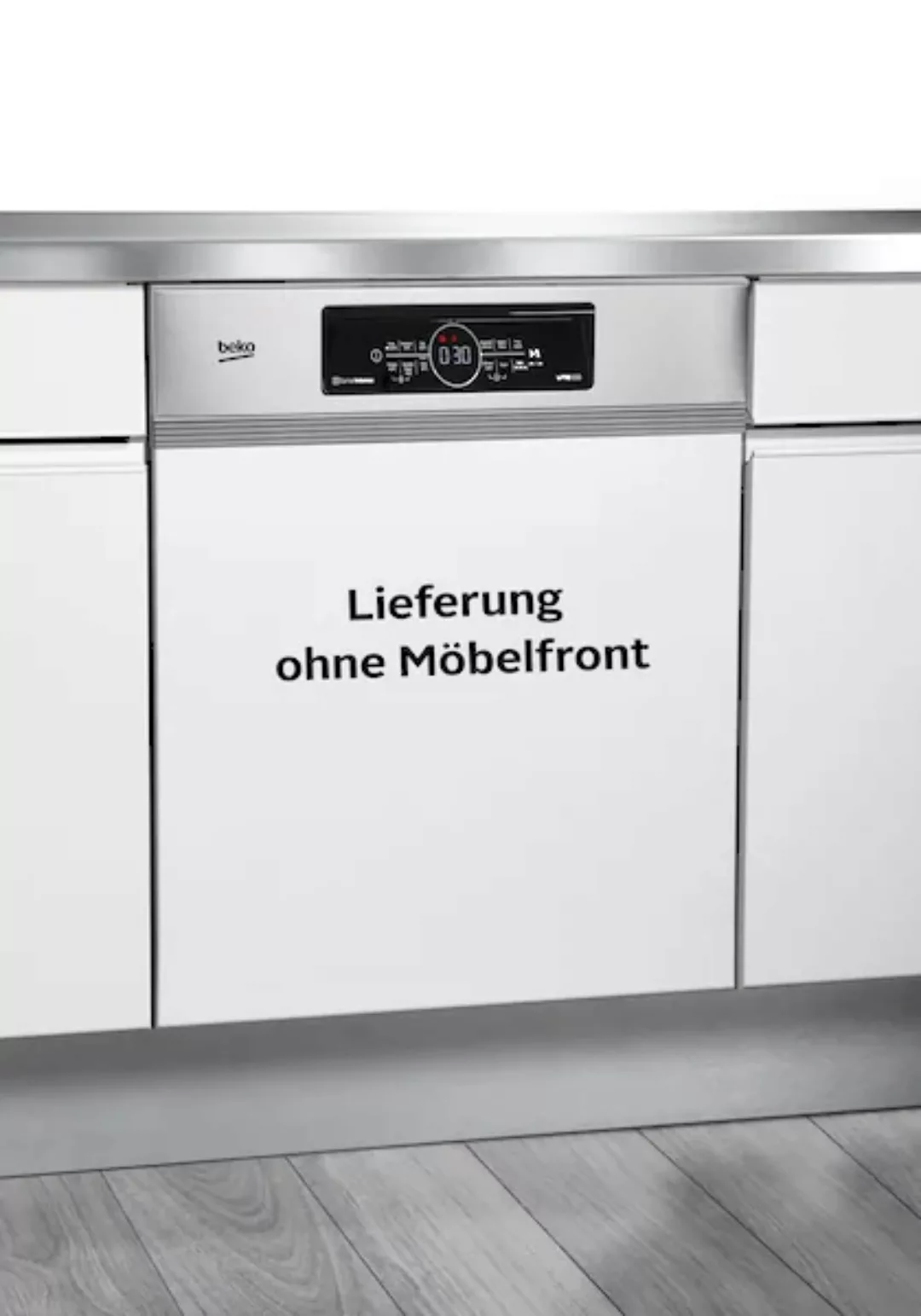 BEKO teilintegrierbarer Geschirrspüler »BDSN38440X 7696501677«, 14 Maßgedec günstig online kaufen