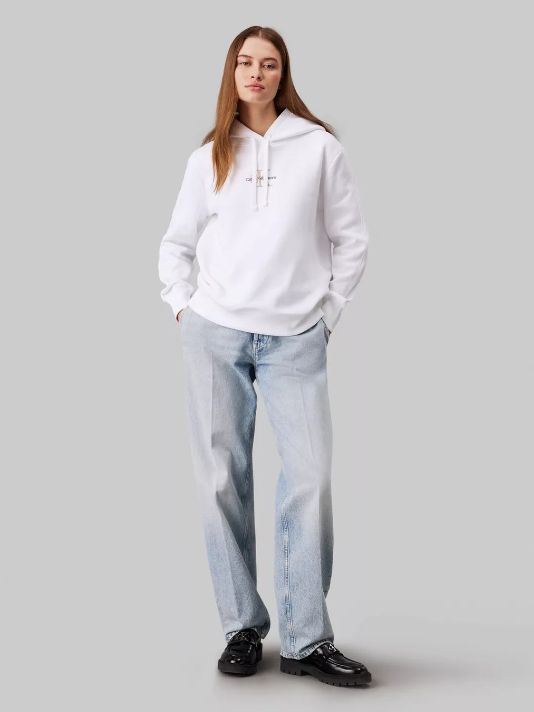 Calvin Klein Jeans Kapuzensweatshirt "MONOLOGO REGULAR HOODIE", mit Logoprä günstig online kaufen