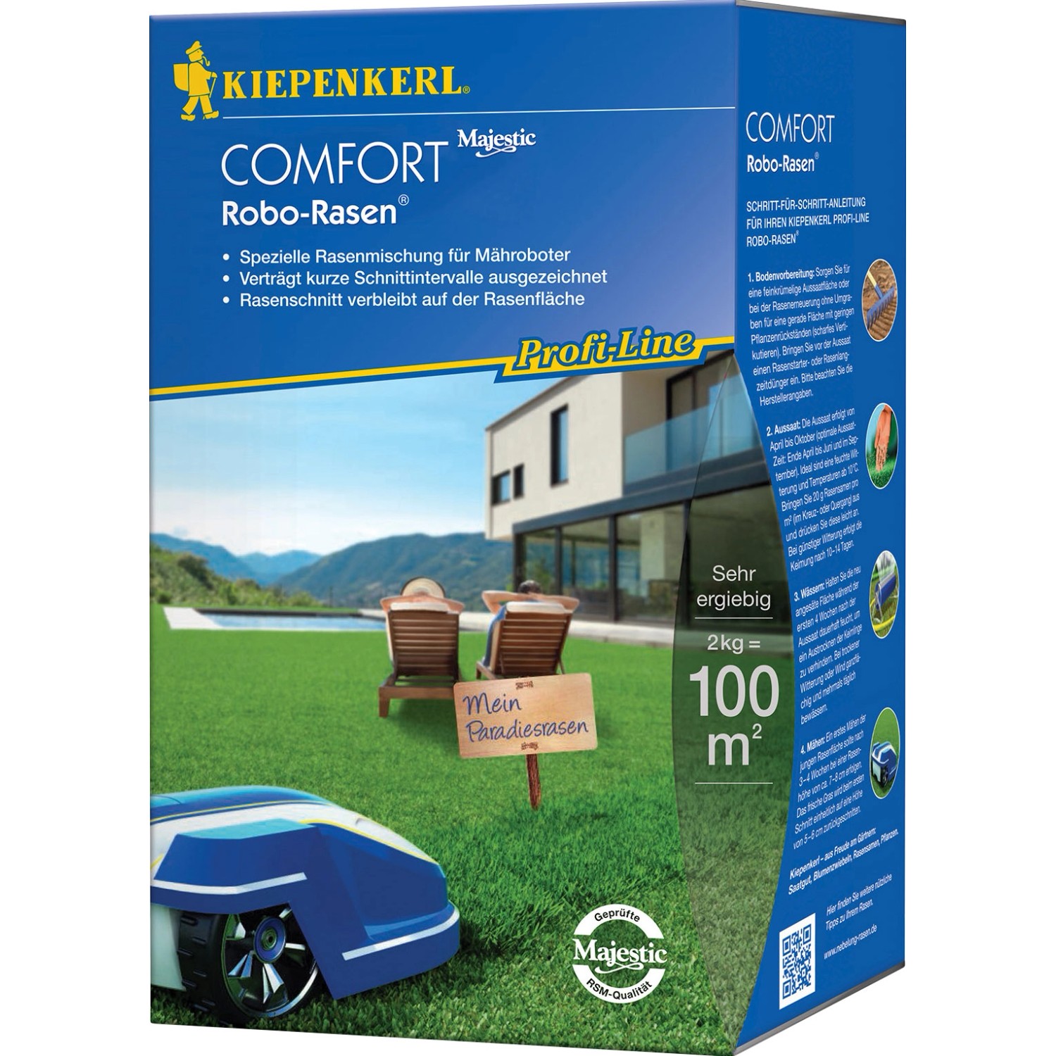 Kiepenkerl Robo-Rasen Profi-Line Comfort 2 kg günstig online kaufen