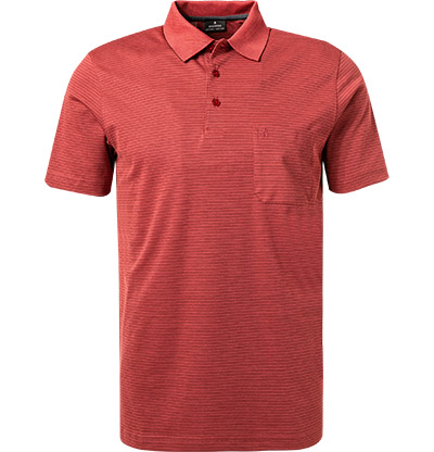 RAGMAN Poloshirt Softknit-Polo mit Flamm-Optik günstig online kaufen