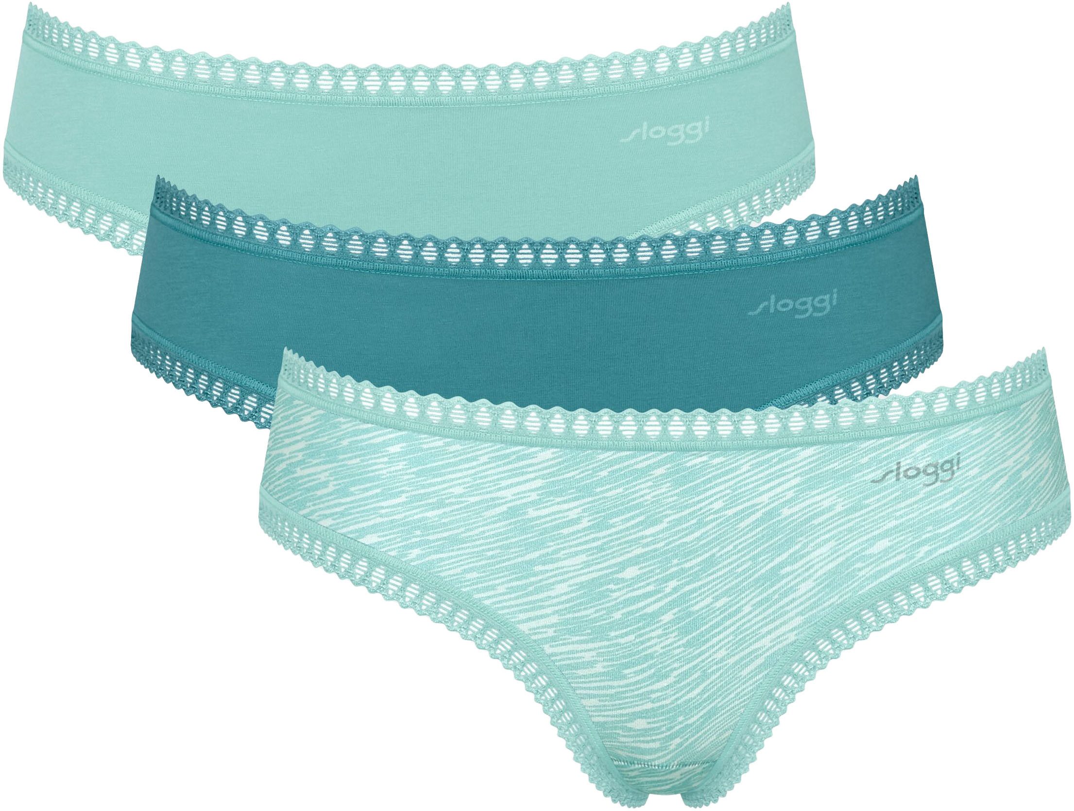 sloggi Hipster "GO Crush", (3er Pack), Spitze, elastisch, weich, Multipack, günstig online kaufen