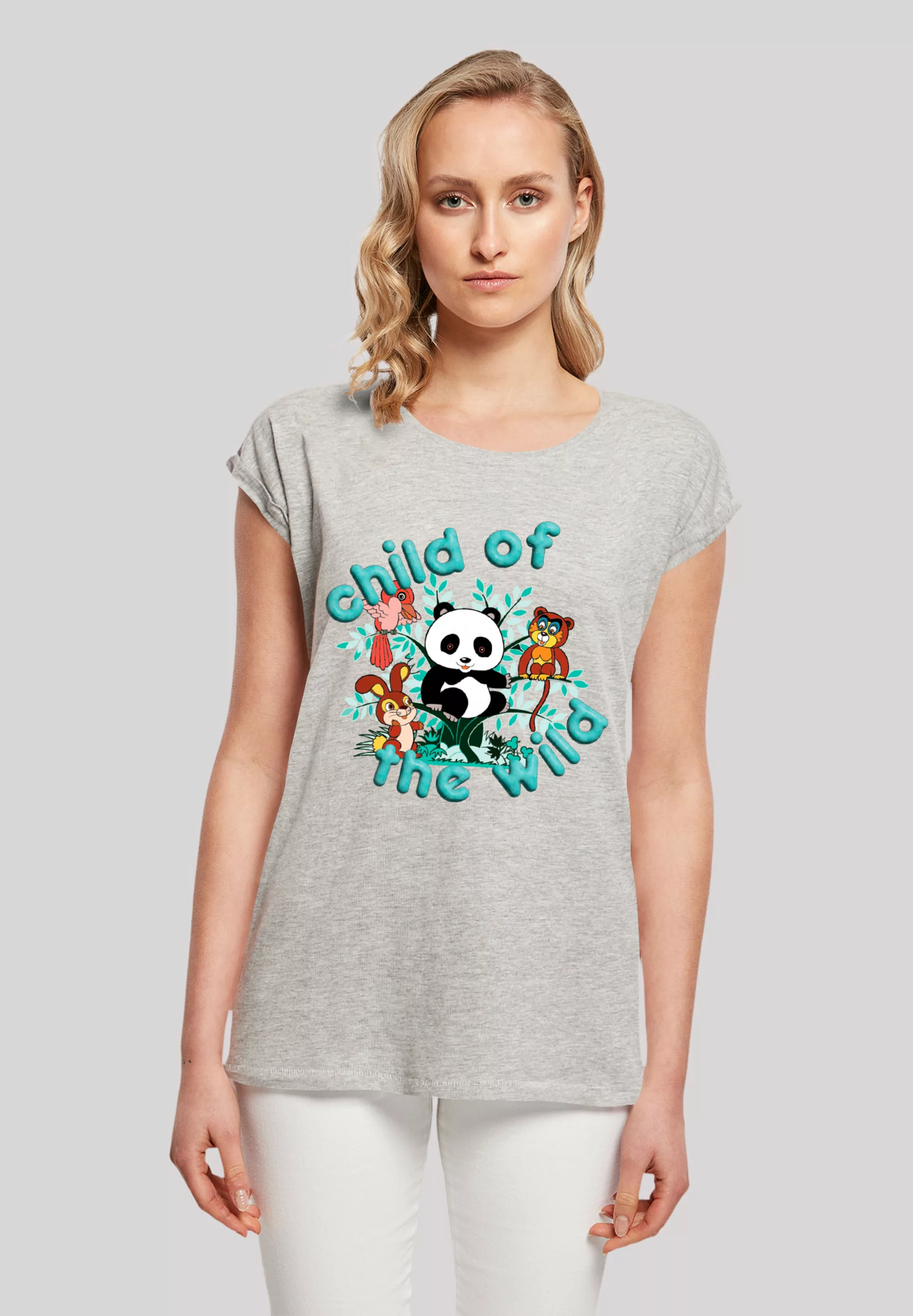 F4NT4STIC T-Shirt "Heroes of Childhood Tao Tao Child Of The Wild", Retro, H günstig online kaufen