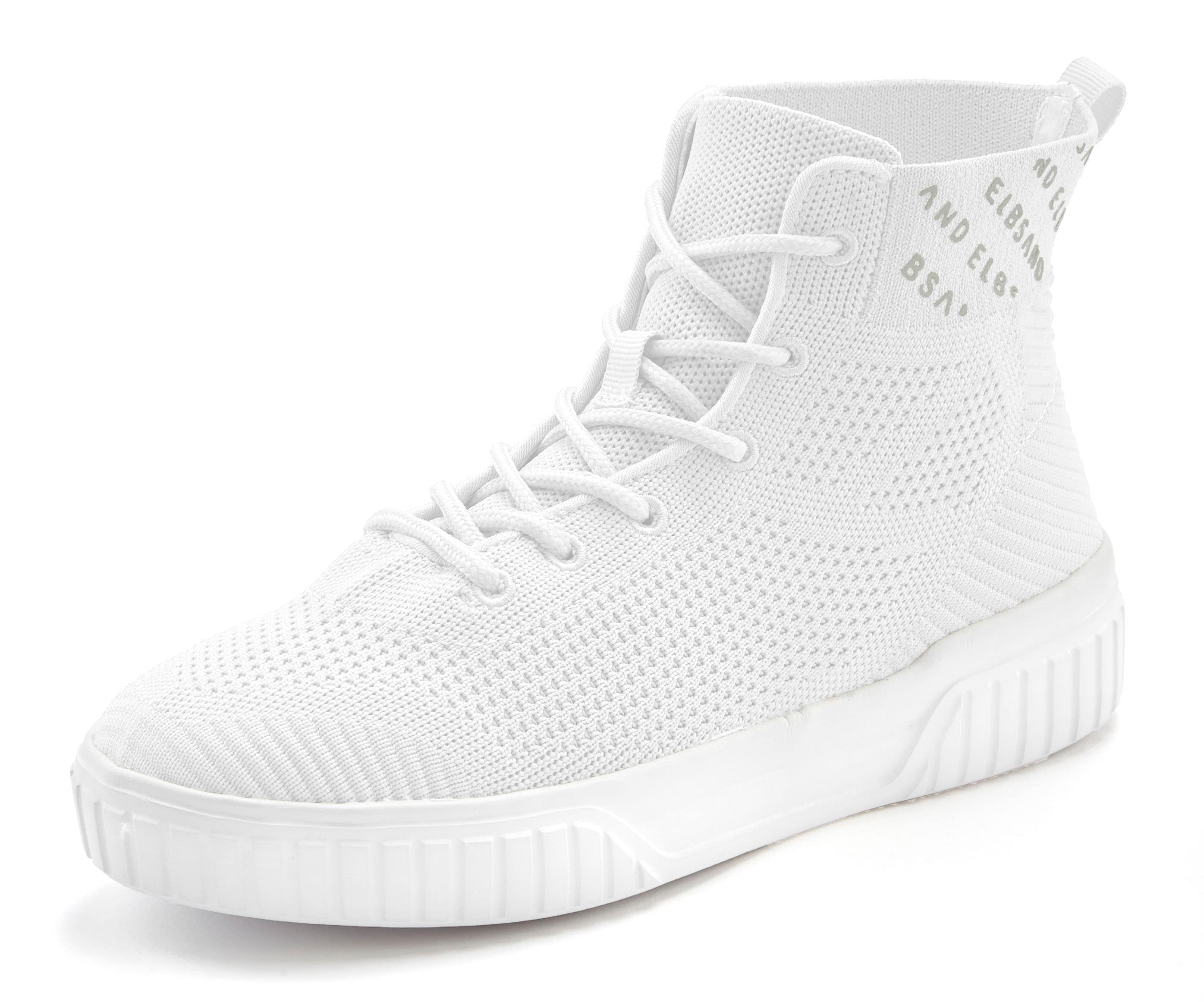 Elbsand Sneaker, High Top in modischer Mesh-Optik VEGAN günstig online kaufen