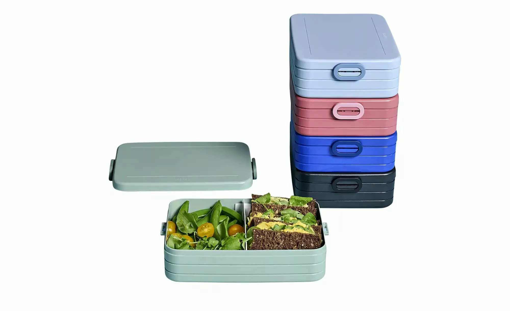 Mepal Bento-Lunchbox "To Go"  Take a Break ¦ schwarz ¦ Kunststoff ¦ Maße (c günstig online kaufen