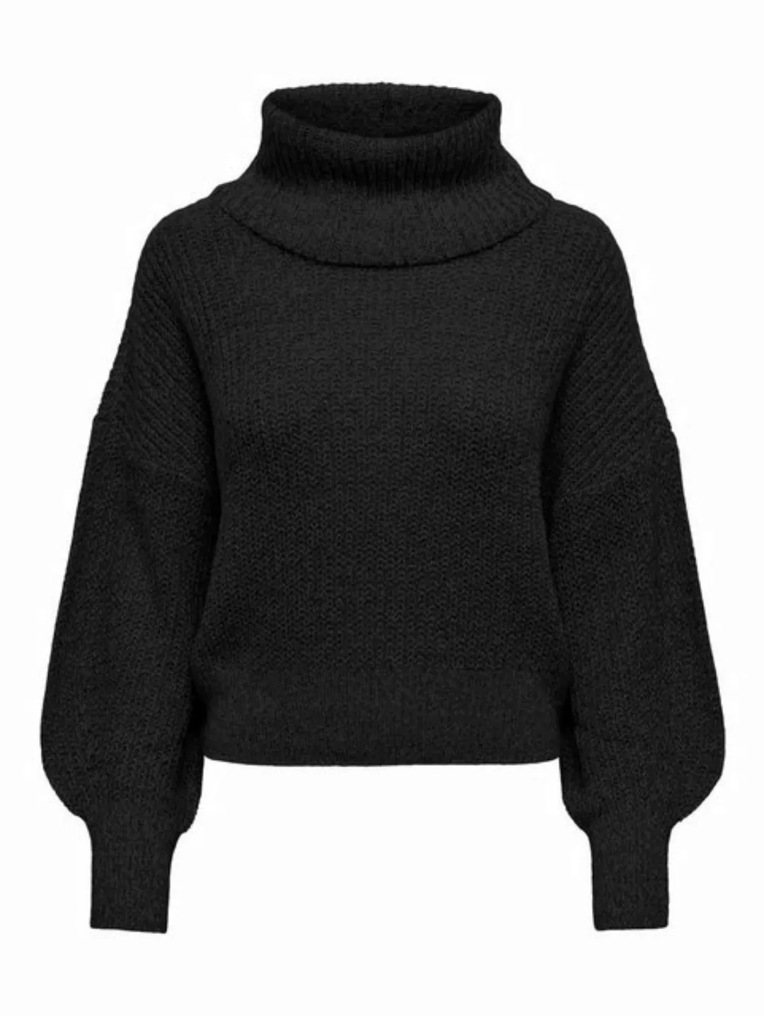 JACQUELINE de YONG Strickpullover Rollkragen Strick Pullover Puffärmel JDYM günstig online kaufen