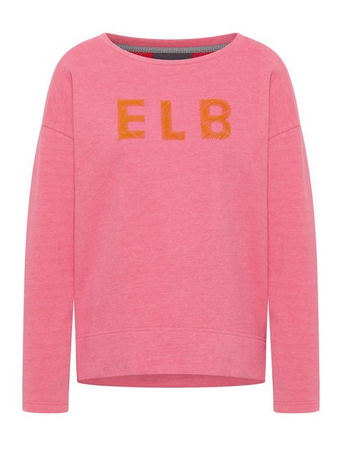 Elbsand Sweatshirt Aruna Pink Yarrow Melange günstig online kaufen