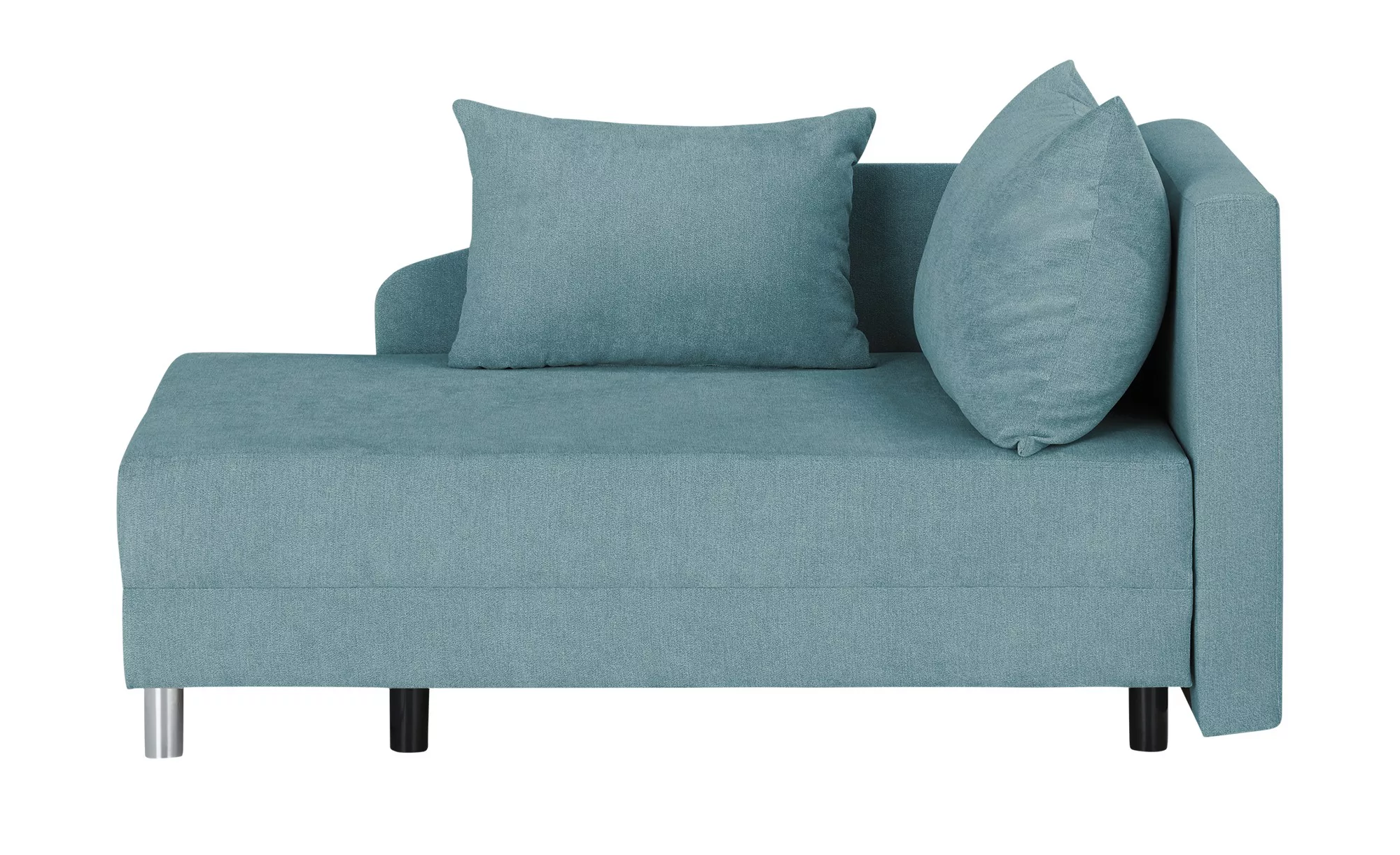 Ottomane - blau - 145 cm - 82 cm - 84 cm - Polstermöbel > Sofas > Einzelsof günstig online kaufen