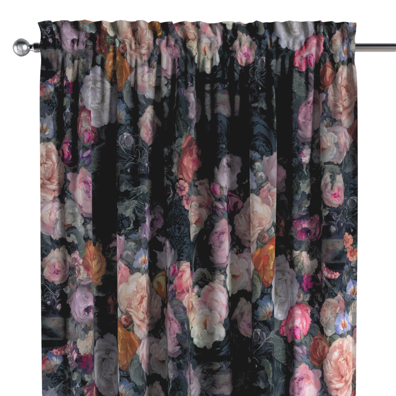 Vorhang mit Tunnel und Köpfchen, bunt, Gardenia (161-02) günstig online kaufen