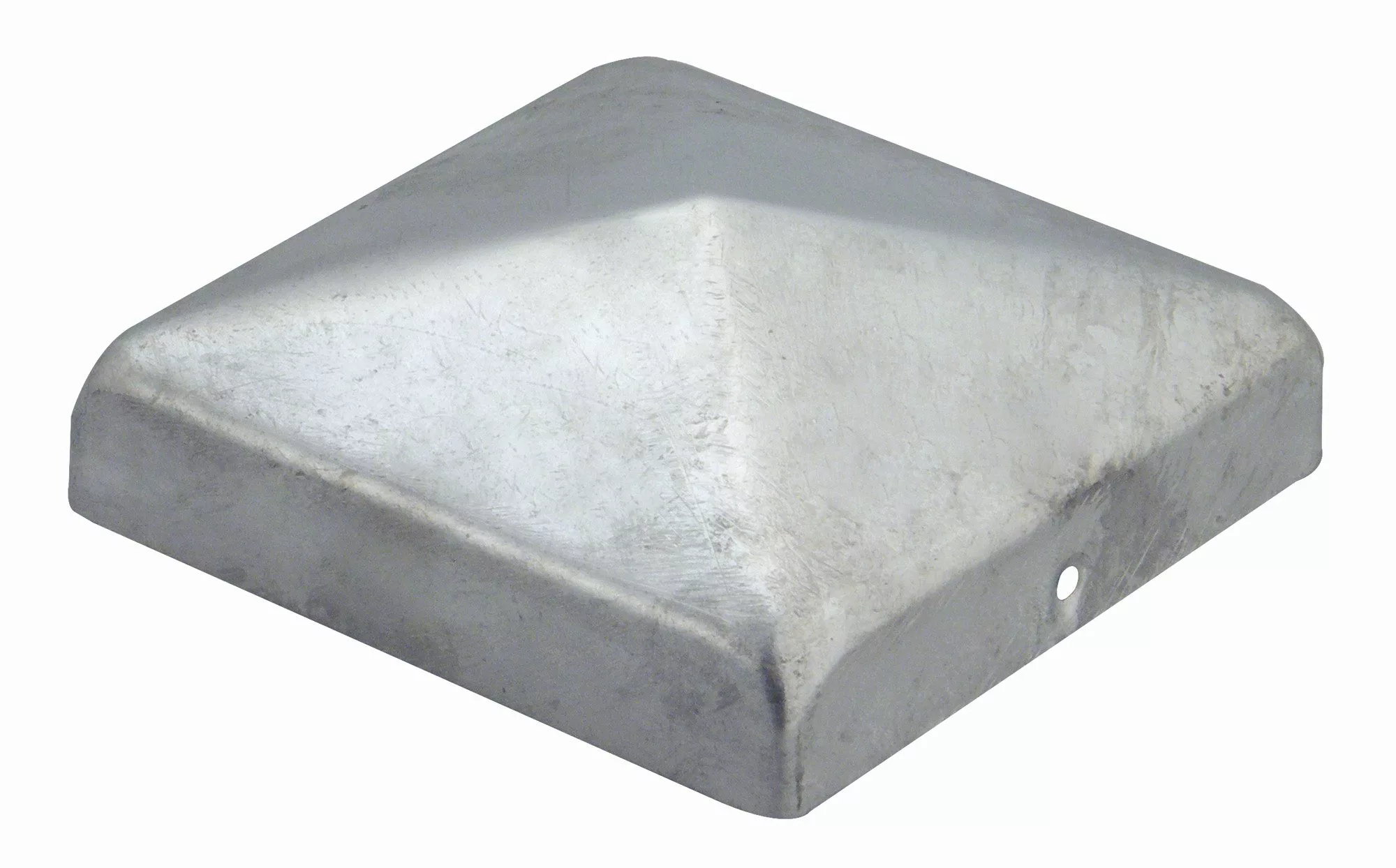 Alberts Zaunriegel PF-Kappe f.Holz,flach,fvz,100x100-Set: 3 Stück, günstig online kaufen