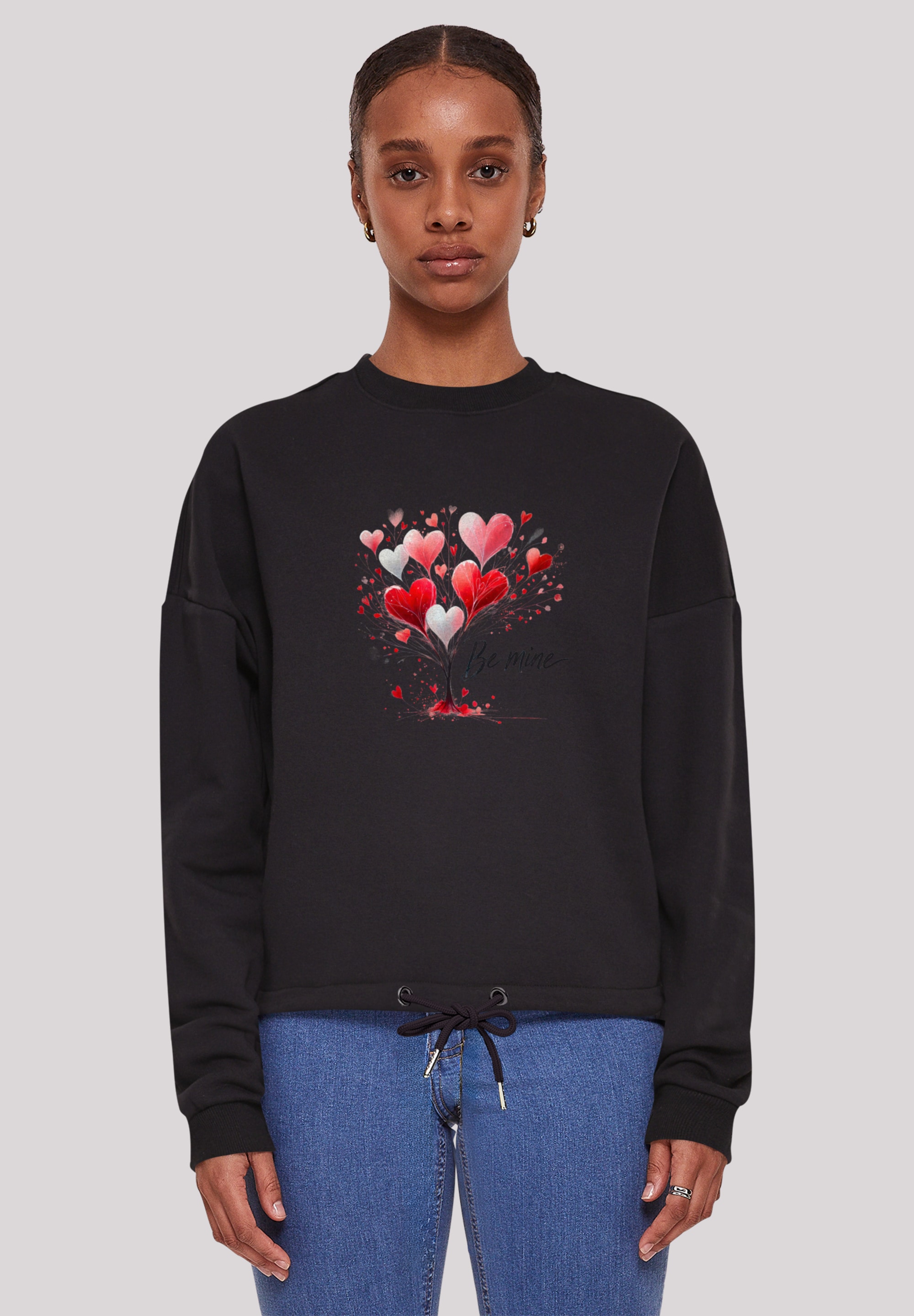 F4NT4STIC Sweatshirt "Herzbaum Be Mine", Premium Qualität günstig online kaufen