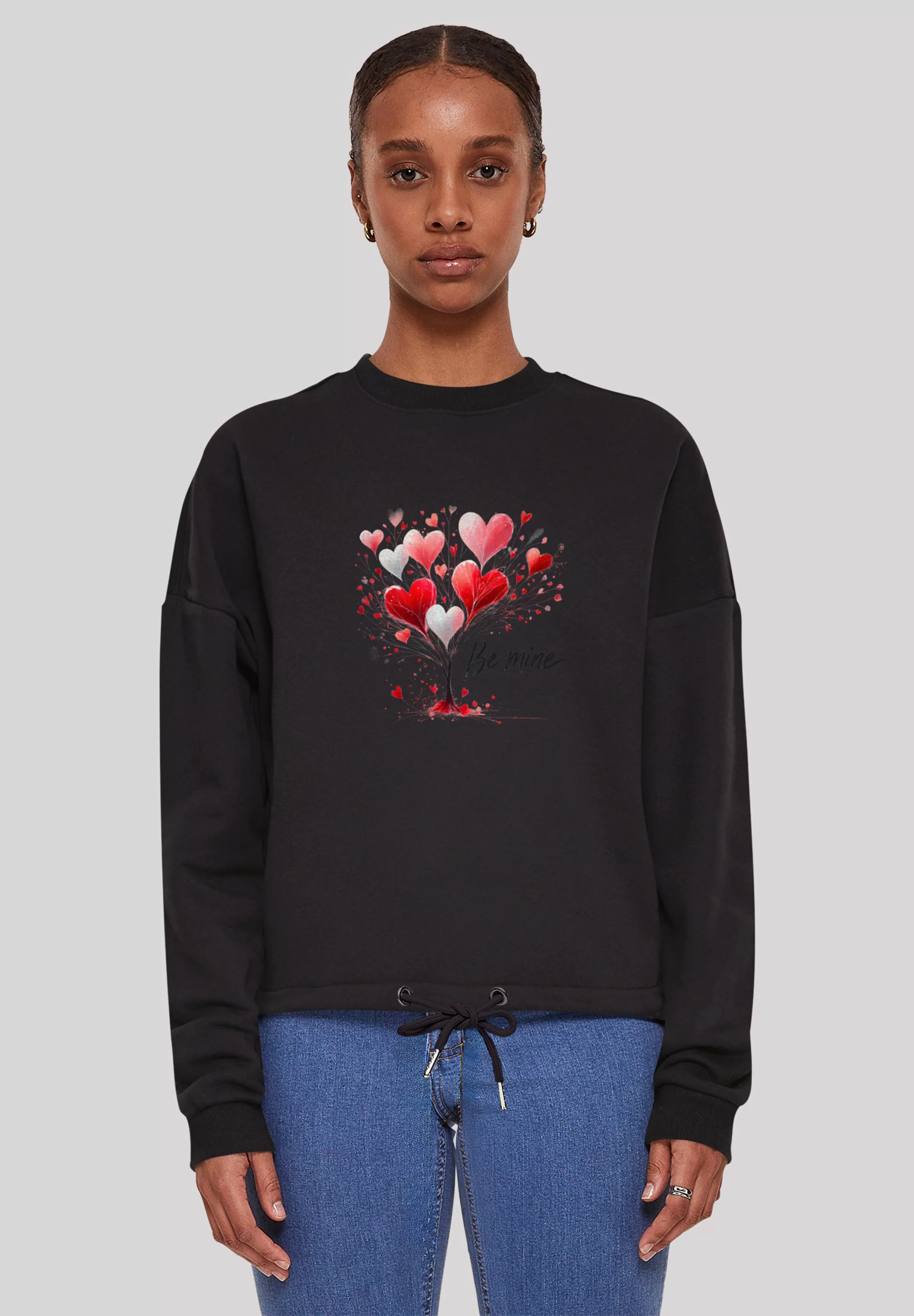 F4NT4STIC Sweatshirt "Herzbaum Be Mine", Premium Qualität günstig online kaufen