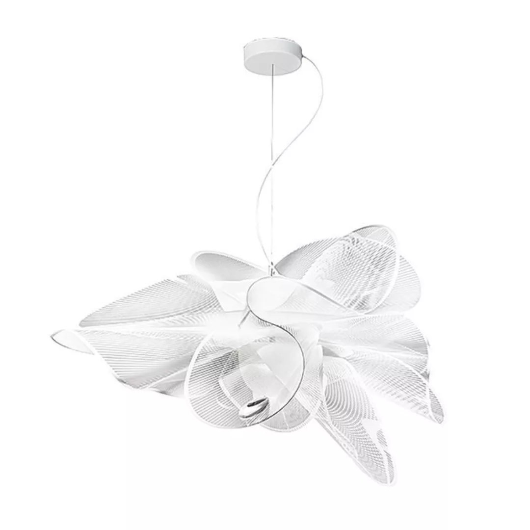 Slamp - La Belle Étoile LED Pendelleuchte S - weiß/Cristalflex®/H 43cm / Ø günstig online kaufen