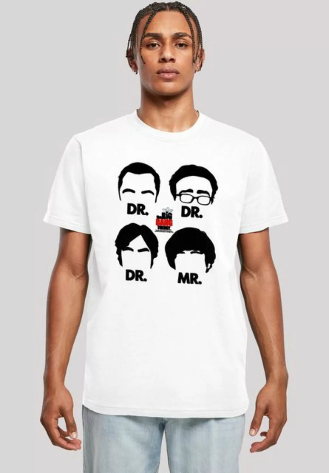 F4NT4STIC T-Shirt Big Bang Theory Doctors And Mr Herren,Premium Merch,Regul günstig online kaufen