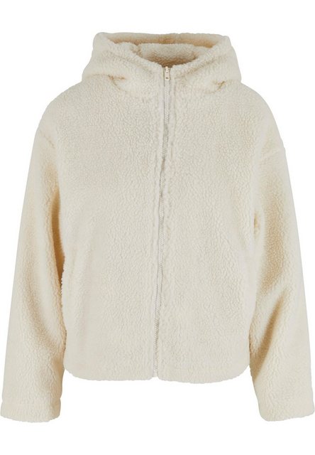 URBAN CLASSICS Allwetterjacke Urban Classics Ladies Short Hooded Sherpa Jac günstig online kaufen