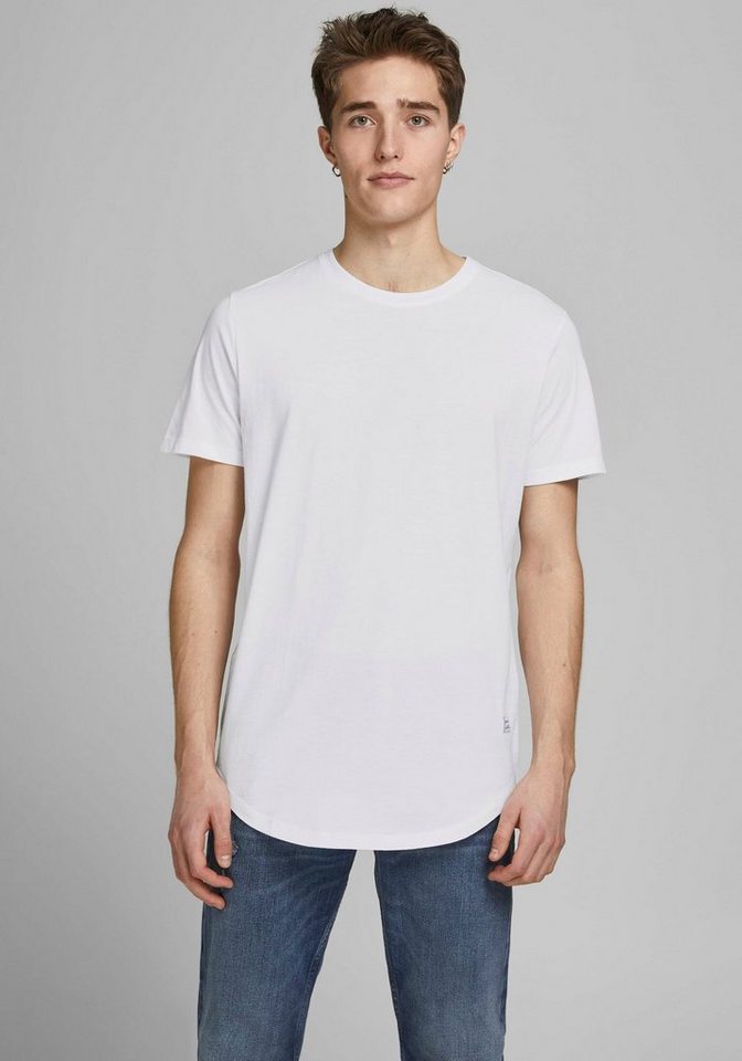 Jack & Jones Herren Rundhals T-Shirt JJENOA Regular Fit günstig online kaufen