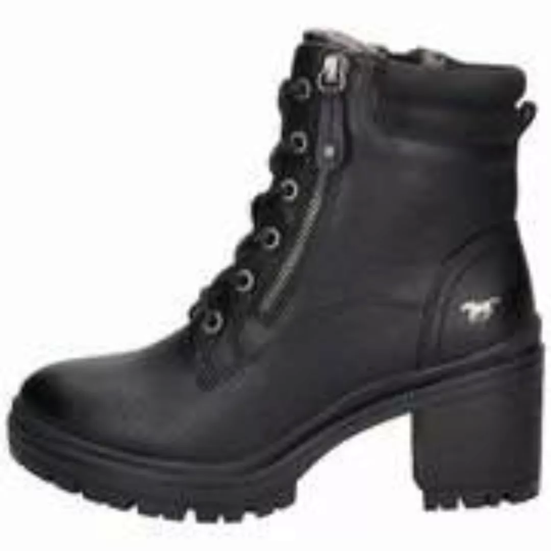 Mustang Schnürstiefelette Damen schwarz günstig online kaufen