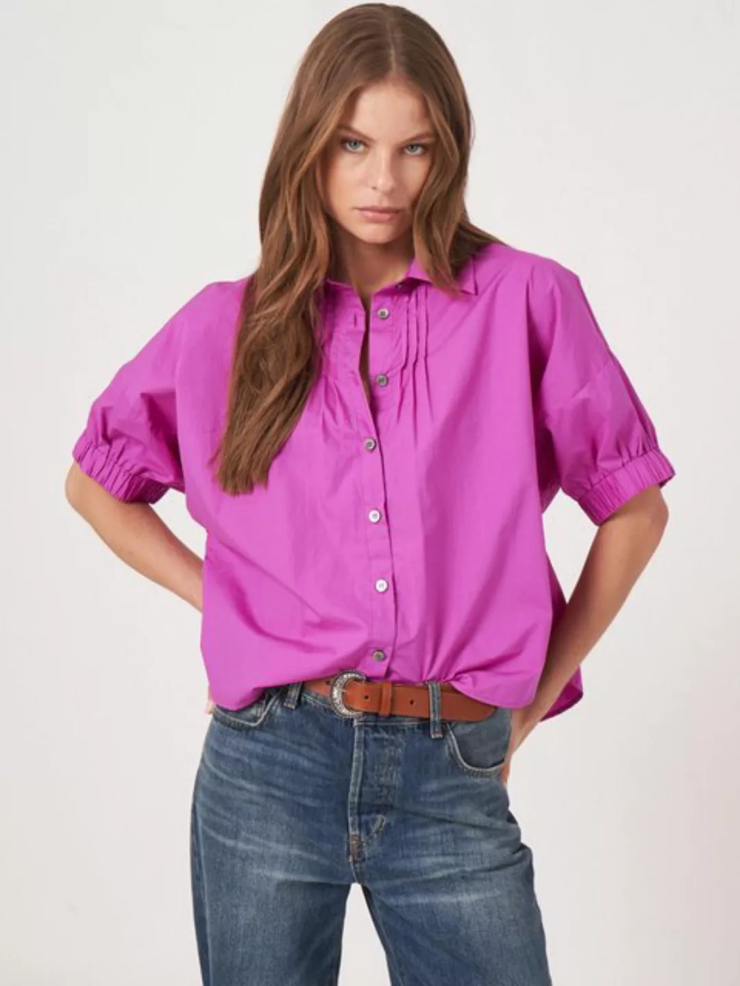 REPEAT Klassische Bluse Blouse günstig online kaufen