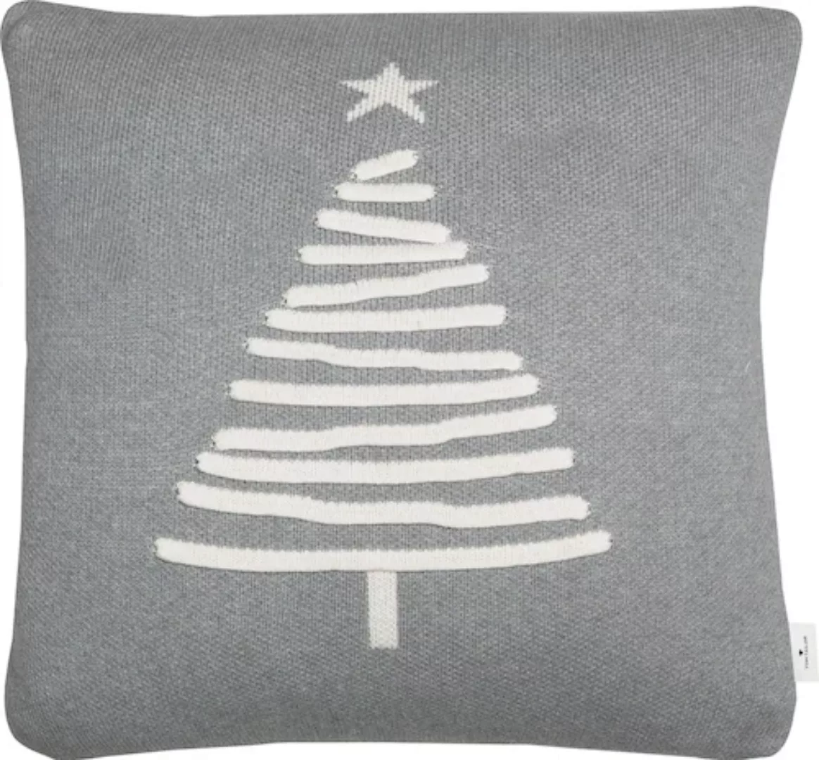 TOM TAILOR HOME Dekokissen »Knitted Shiny Tree« günstig online kaufen