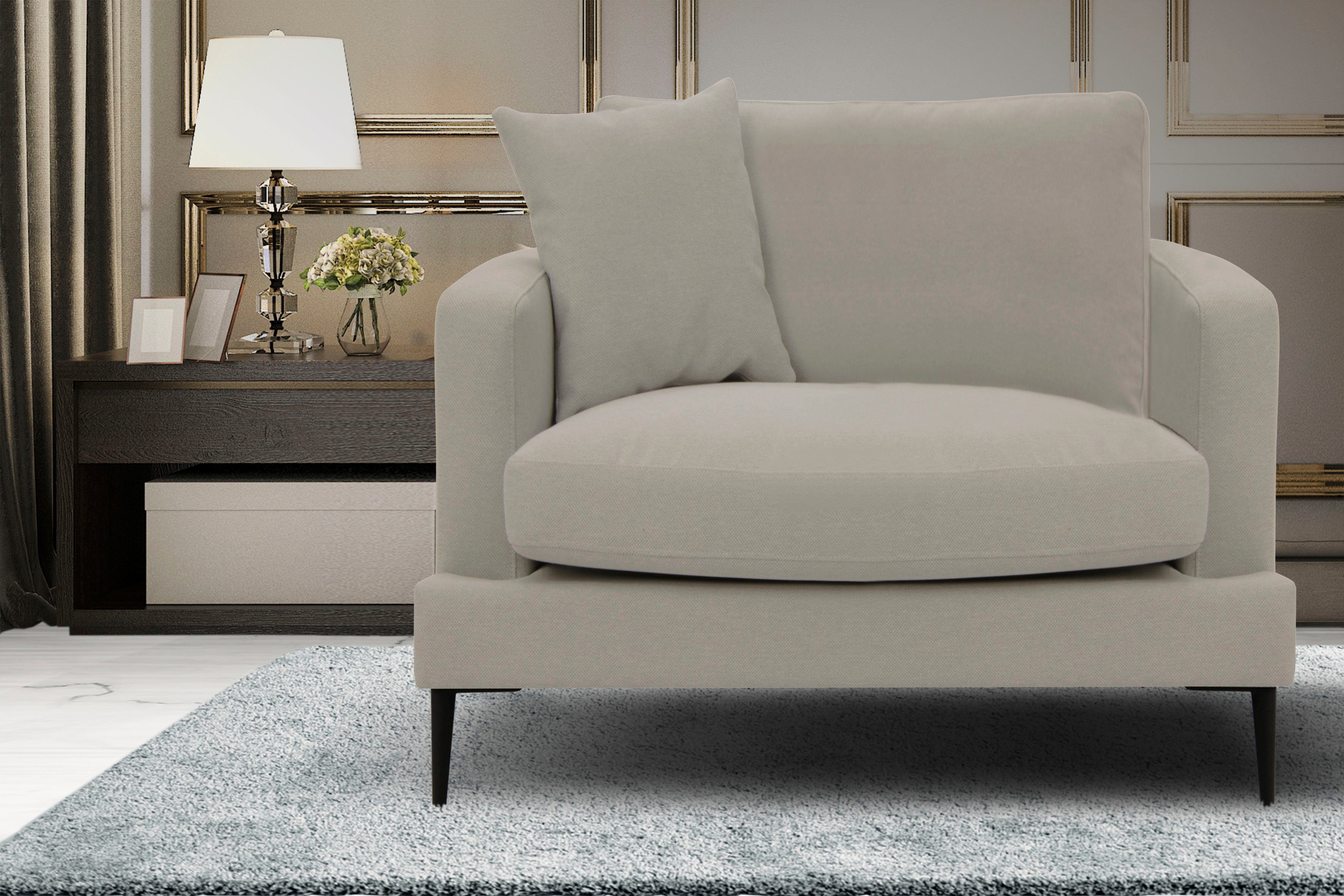 Leonique Sessel Cozy Loungesessel, Designersessel, Maße günstig online kaufen