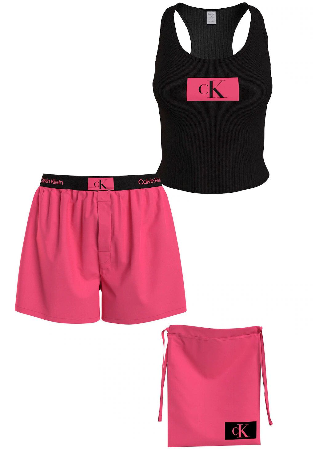 Calvin Klein Underwear Schlafanzug "PJ IN A BAG", (Set, 3 tlg.), mit CK-Log günstig online kaufen