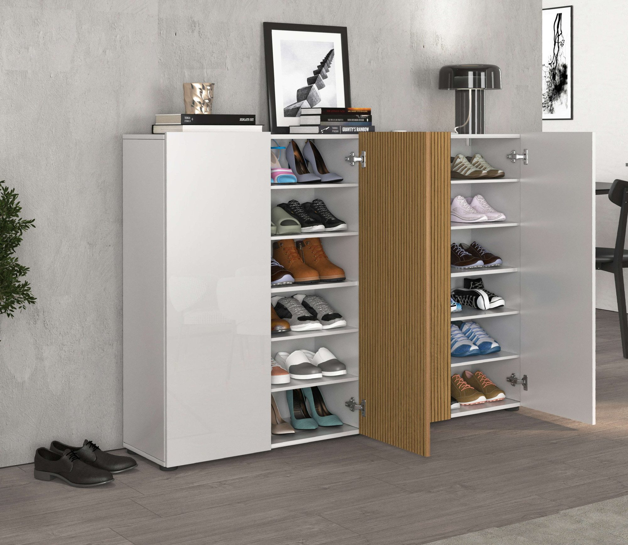 INOSIGN Schuhschrank LADY, Schuhkommode,Schuhmöbel,Schuhablage,Schuhregal m günstig online kaufen
