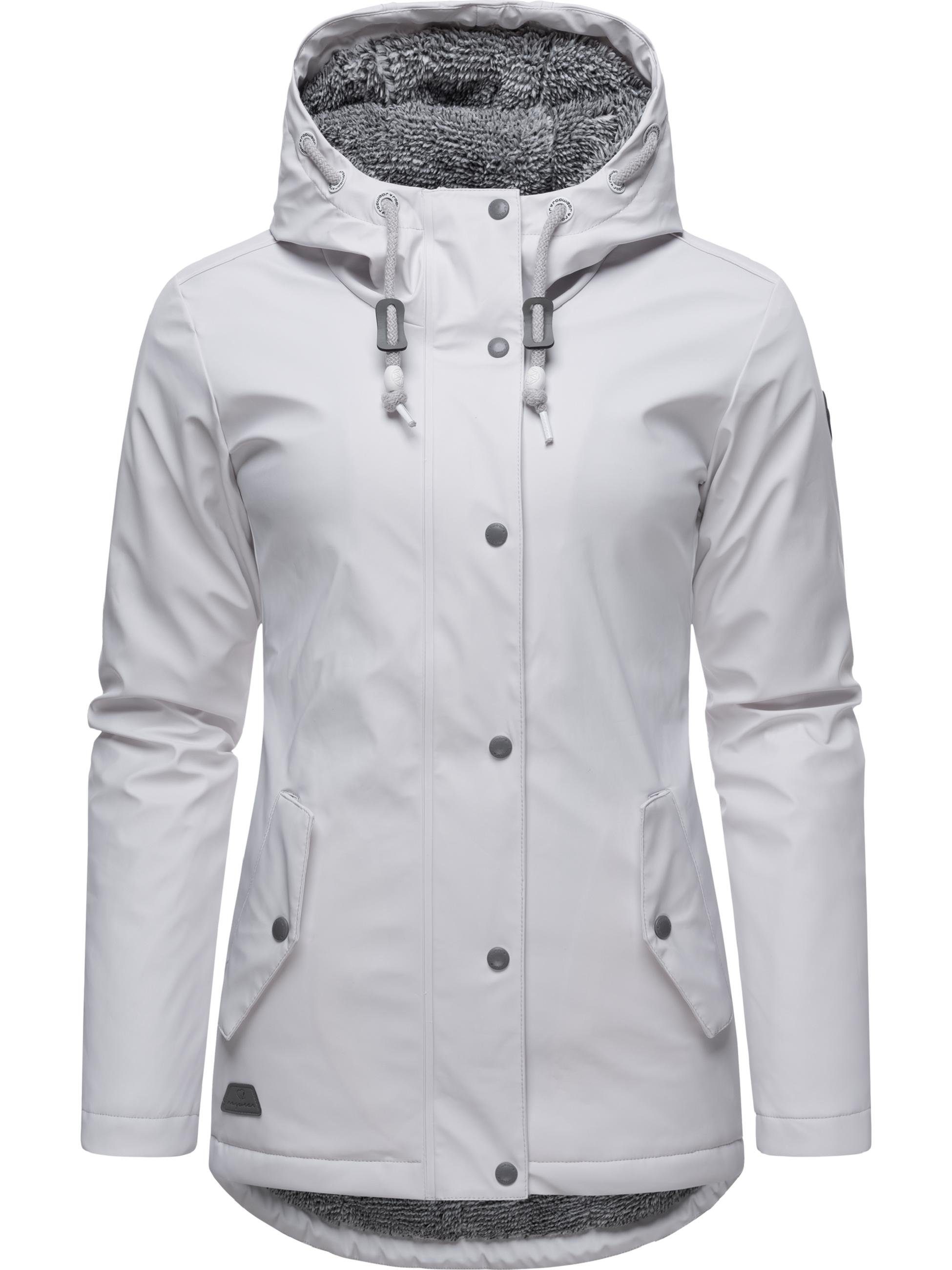Ragwear Regenjacke "Marge", mit Kapuze, warm gefütterter Damen Winter Regen günstig online kaufen