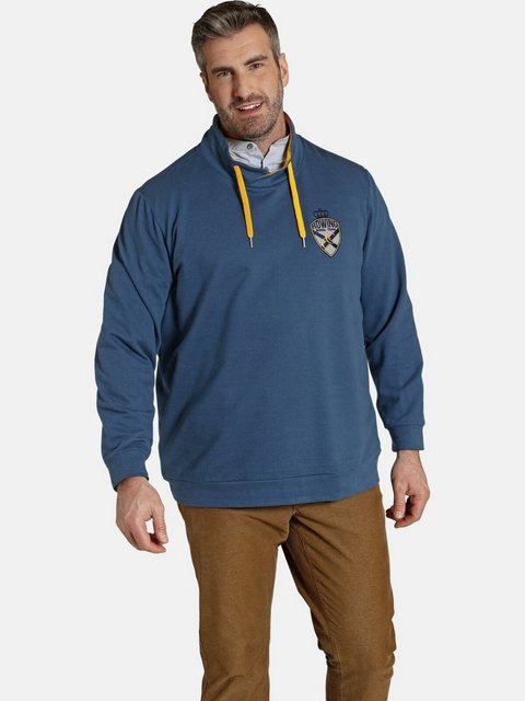 Charles Colby Sweatshirt »EARL ANEIRA« +Fit Kollektion, Bauchschnitt günstig online kaufen