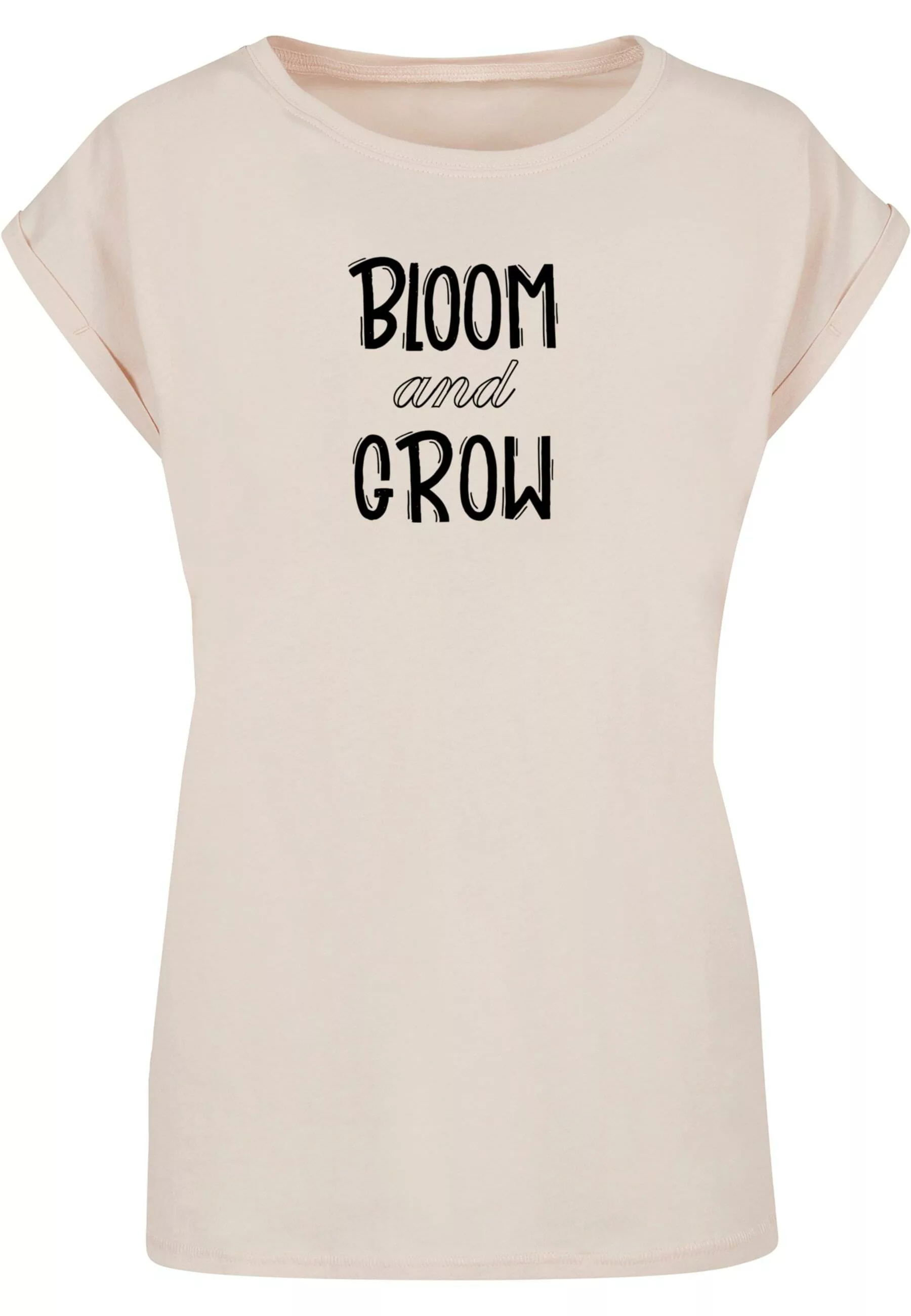 Merchcode T-Shirt "Merchcode Damen Ladies Spring - Bloom and grow T-Shirt", günstig online kaufen