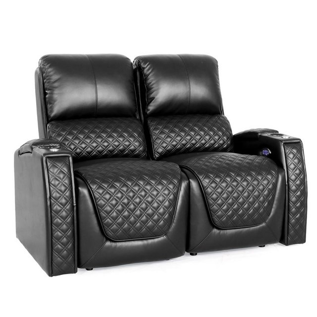 Zinea Sofa Zinea Kinosessel Queen - 2 Sitzer Loveseat - Leder – elektrisch günstig online kaufen