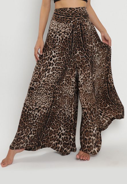 YC Fashion & Style Haremshose Haremshose im Leoparden Muster mit elastische günstig online kaufen