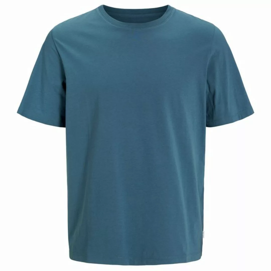 Jack & Jones Rundhalsshirt Große Größen Herren Basic T-Shirt rauchblau Jack günstig online kaufen