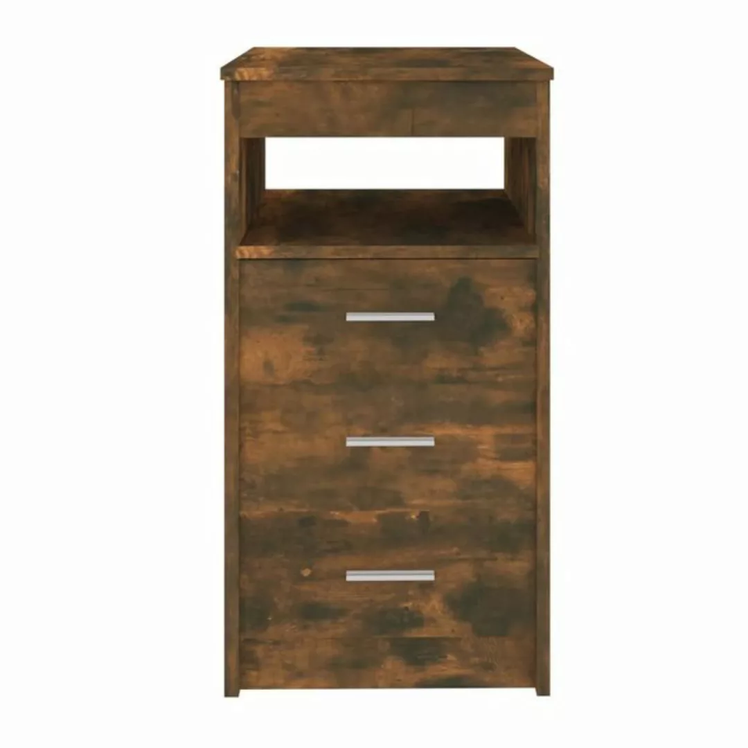 vidaXL Aktenschrank Sideboard mit Schubladen Sonoma Eiche 40x50x76 cm Spanp günstig online kaufen