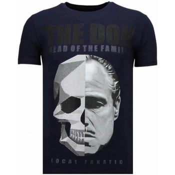 Local Fanatic  T-Shirt The Don Skull Strass günstig online kaufen