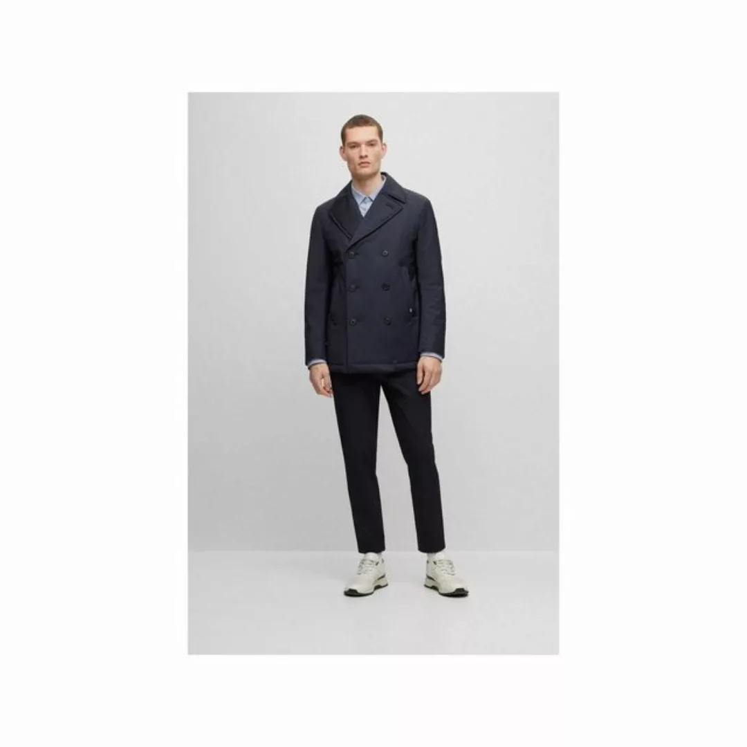 HUGO Wollmantel uni passform textil (1-tlg) günstig online kaufen
