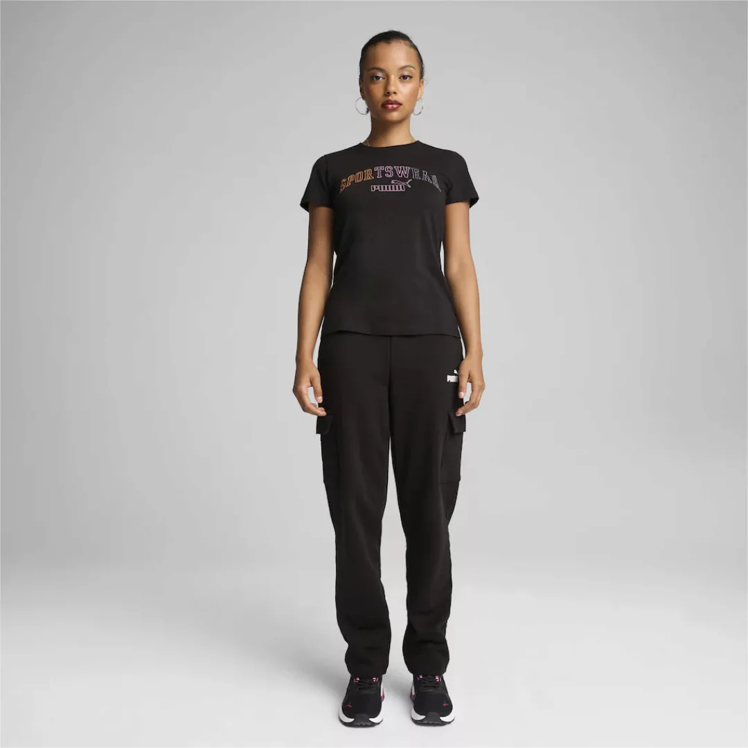 PUMA T-Shirt "ESS+ LOGO LAB T-Shirt Damen" günstig online kaufen